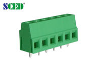 Bloco terminal PCB passo 5,08 mm 300 V 10 A M3 2-24 pólos cor verde